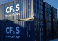 railway transport in containers